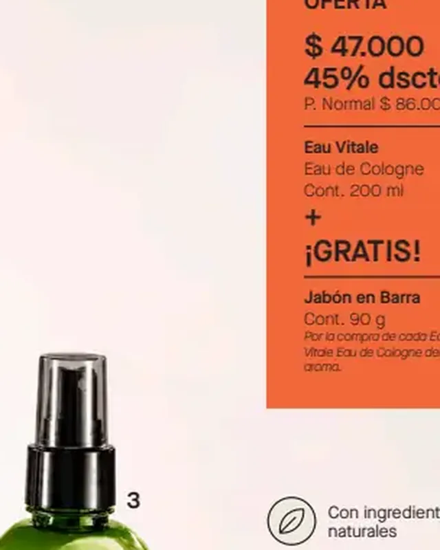 Eau Vitale Eau de Cologne - Lavanda