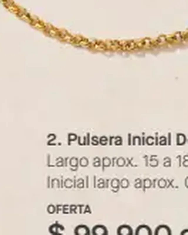 Pulsera Inicial Doretti - Inicial J