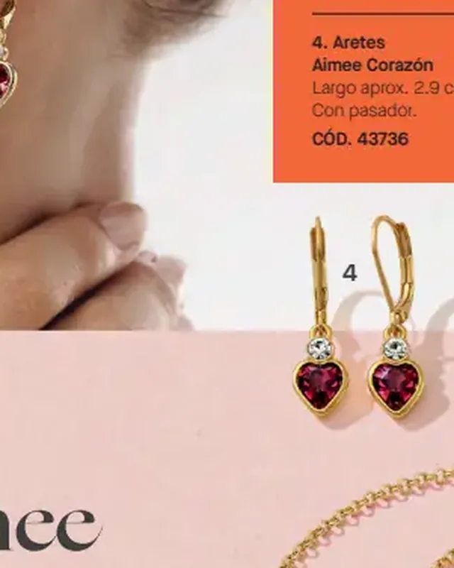 Argollas Aimee - Dije removible
