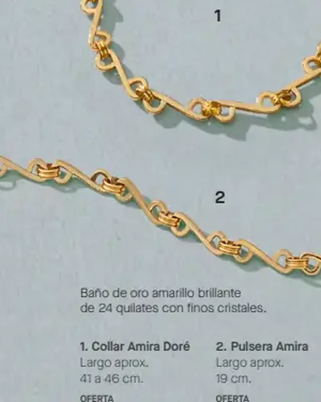 Colección Amira Infinita - Collar + aretes