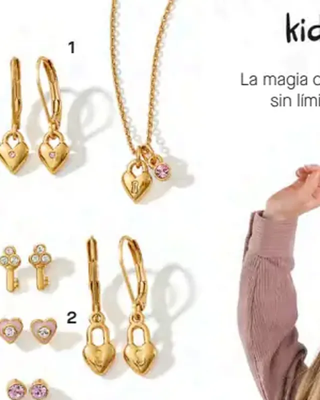 Colección Aimee Petite - Collar + aretes