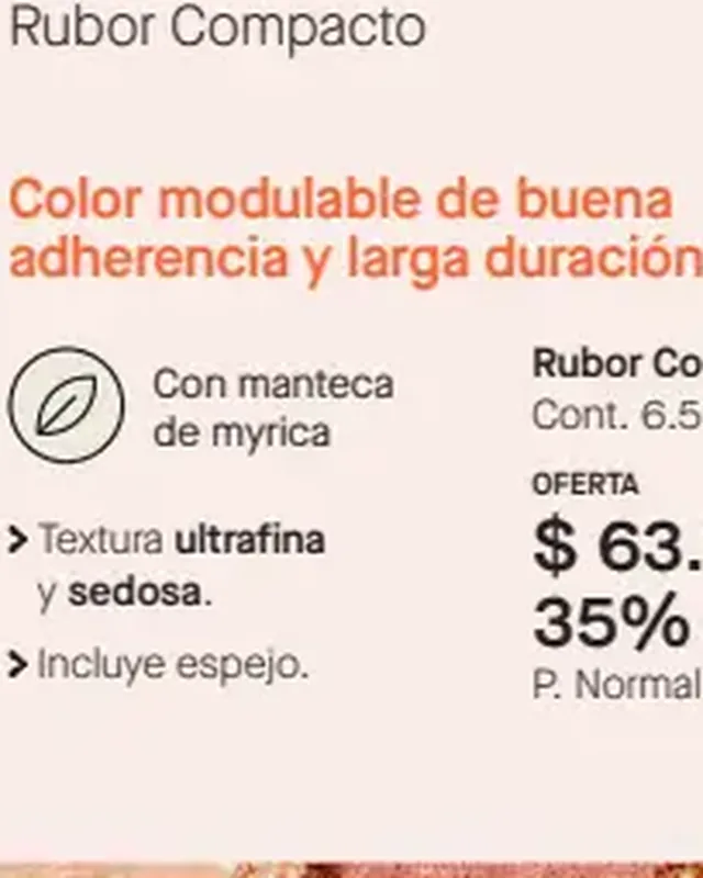 Rubor Compacto - Sunglow (iluminador)