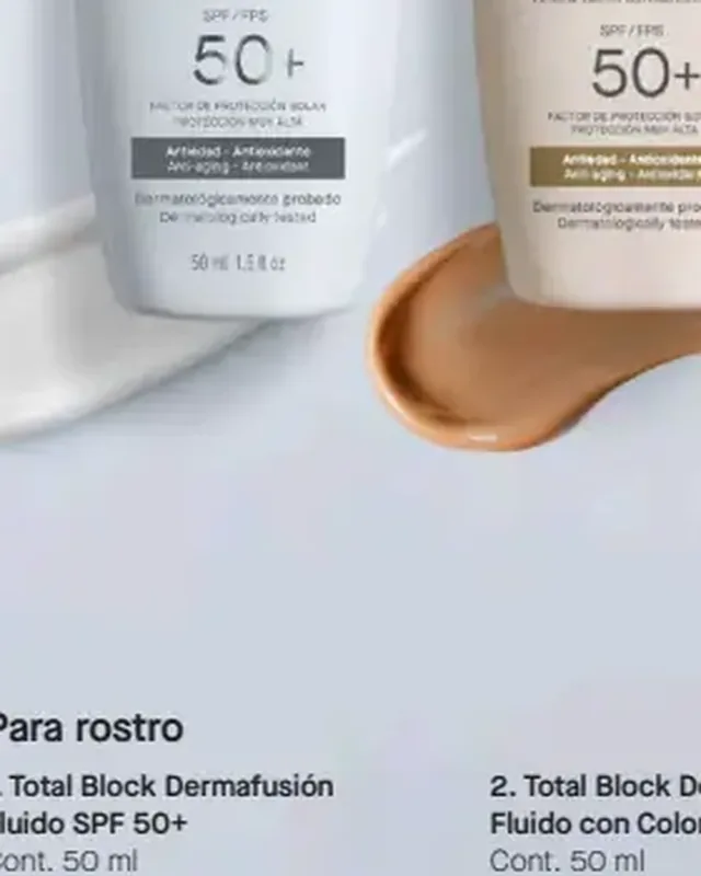 Total Block Dermafusión Gel Velvet SPF 50+