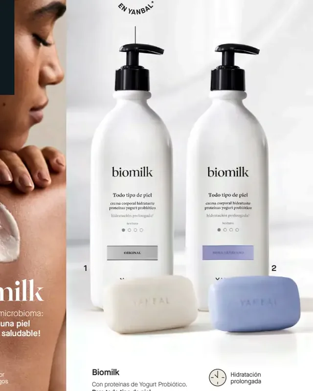 Set Biomilk Original - Crema + 4 jabones