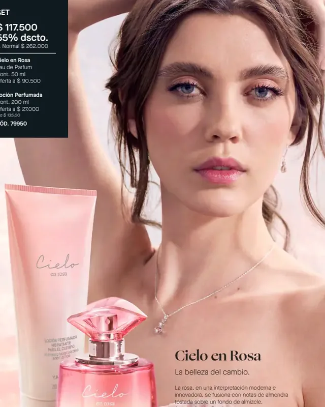 Set Cielo en Rosa - Eau de Parfum + Loción Perfumada